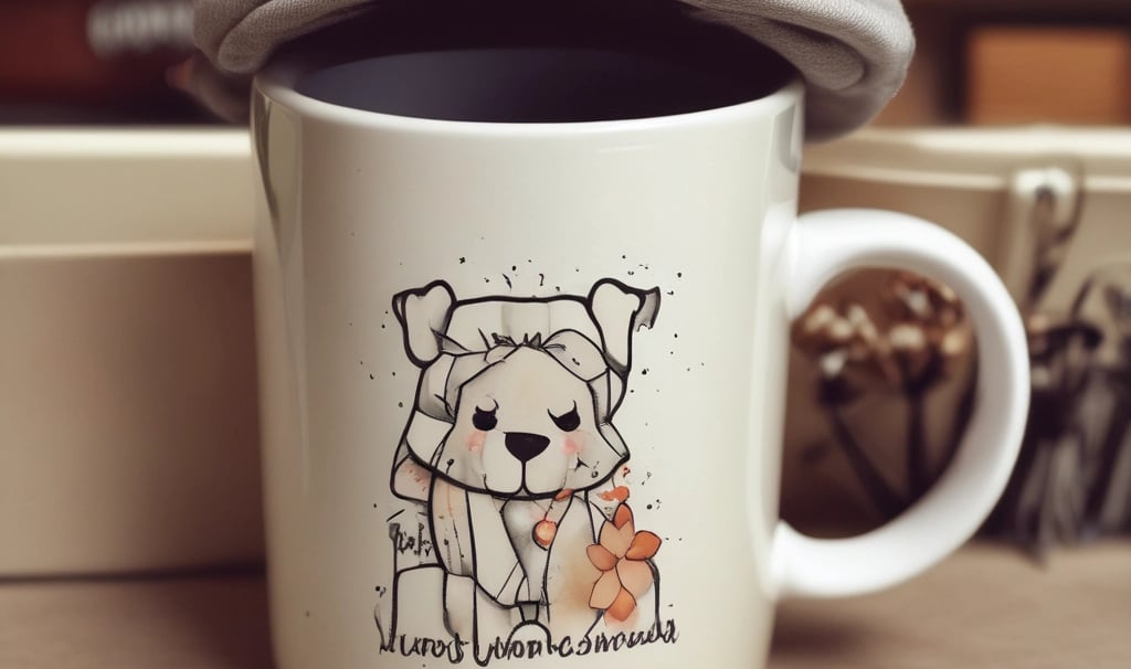 A store display filled with an assortment of colorful handcrafted items including plush toys, hanging decorations, and patterned pouches. Shelves are packed with creatively designed products, exhibiting vibrant textiles and intricate patterns. The scene is lively with a clutter of colors and textures, giving a sense of artisanal craftsmanship.