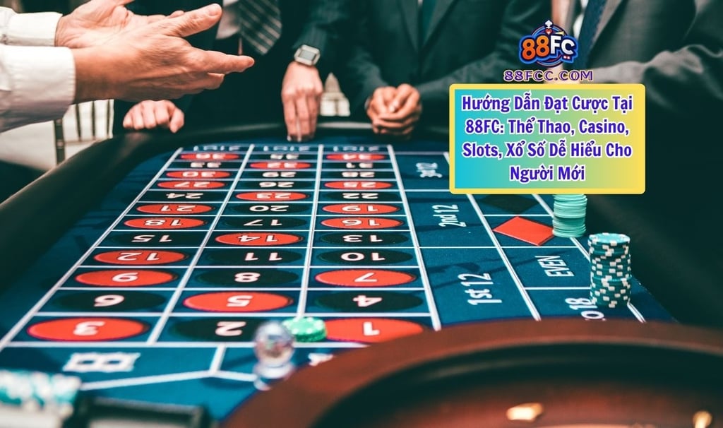 Hướng Dẫn Đặt Cược Tại 88FC: Thể Thao, Casino, Slots, Xổ Số
