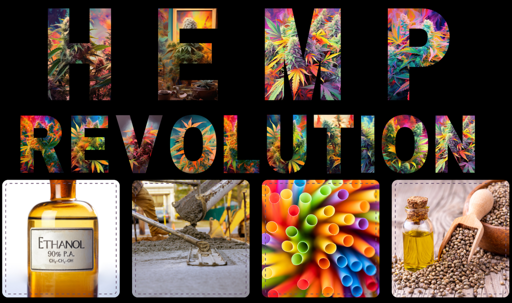 a collage of a variety of different types of hemp
