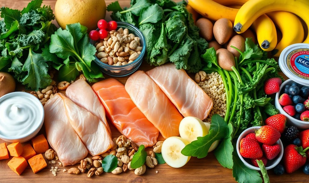 best foods for muscle growth and fat loss