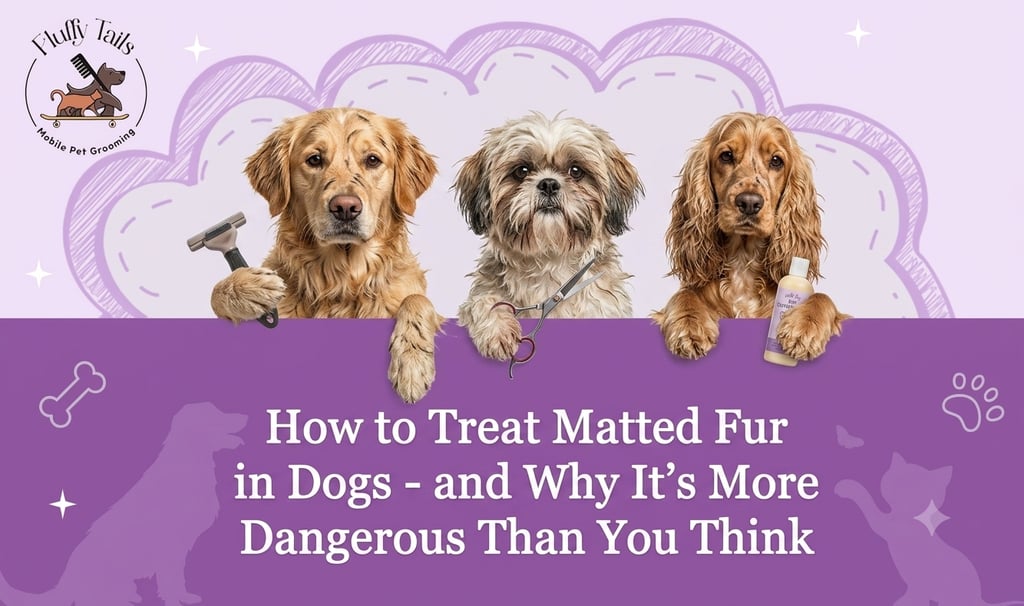How to Treat Matted Fur in Dogs - and Why It's More Dangerous Than You Think