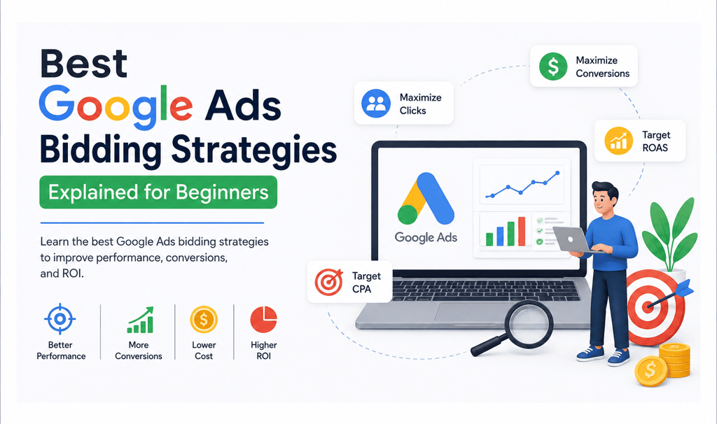 Best Google Ads Bidding Strategies Explained for Beginners