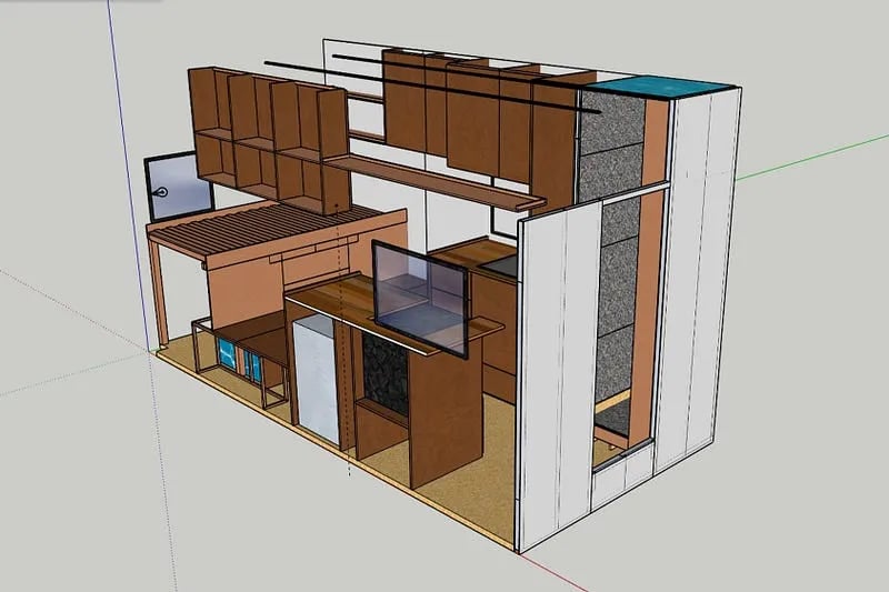 motorhome 3D project