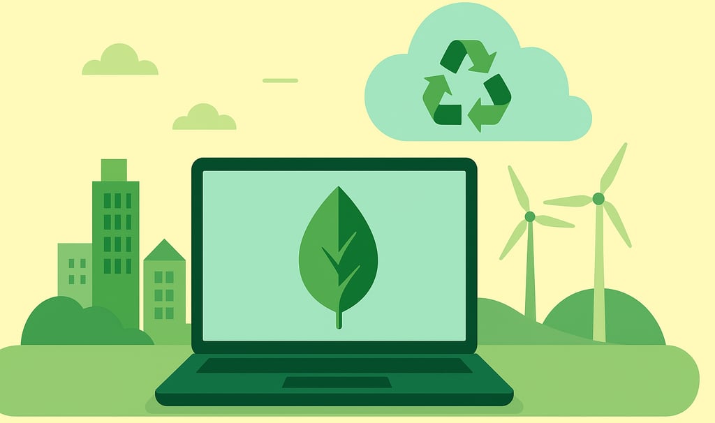 Computação Sustentável: Tecnologia Verde em Alta