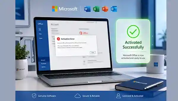 How to Fix Microsoft Office Activation Errors (Complete Step-by-Step Guide)