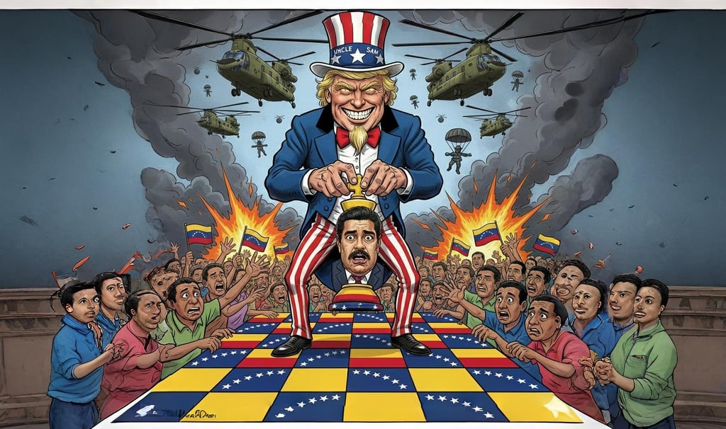 Donald Trump et l’arrestation du président vénézuélien Nicolás Maduro