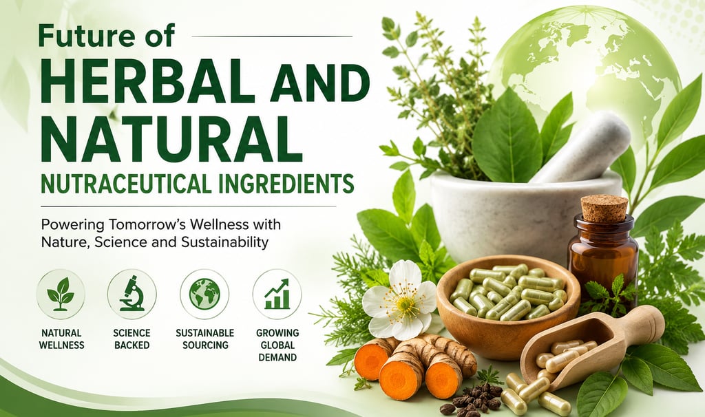 Future of Herbal and Natural Nutraceutical Ingredients