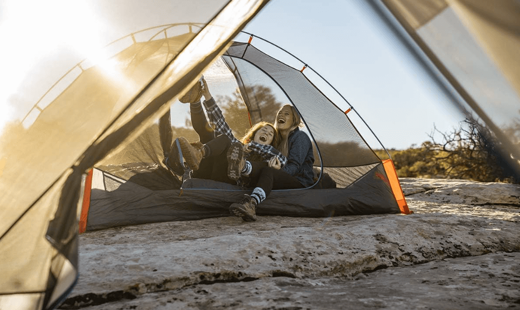 Kelty Salida 2 backpacking tent for beginners.