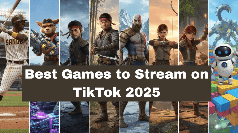 best games to stream on tiktok 2025