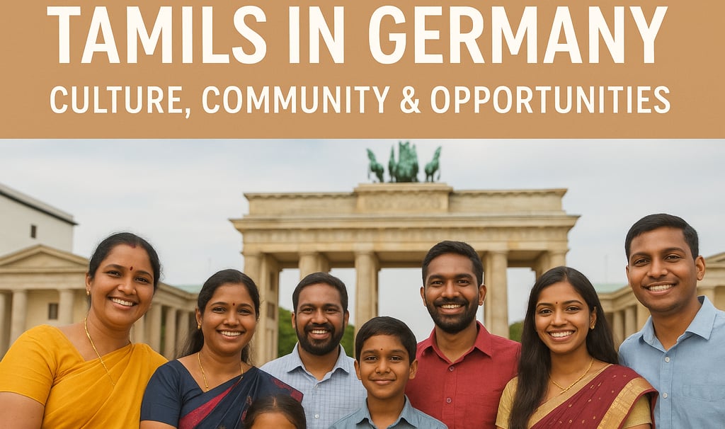 Tamils in Germany fluent German academy
