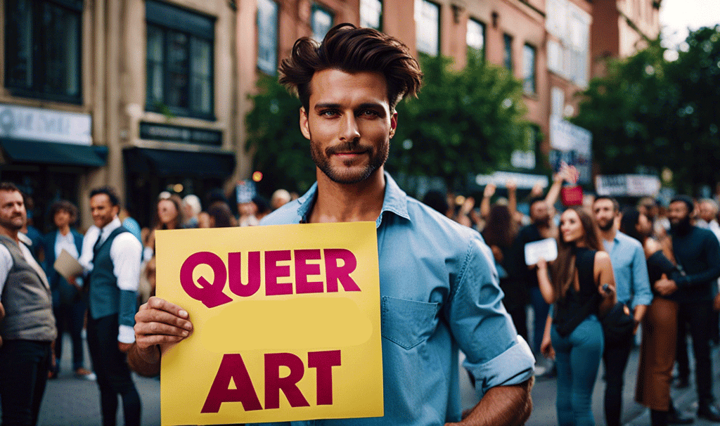 queer-art-sign-held-by-gay-male
