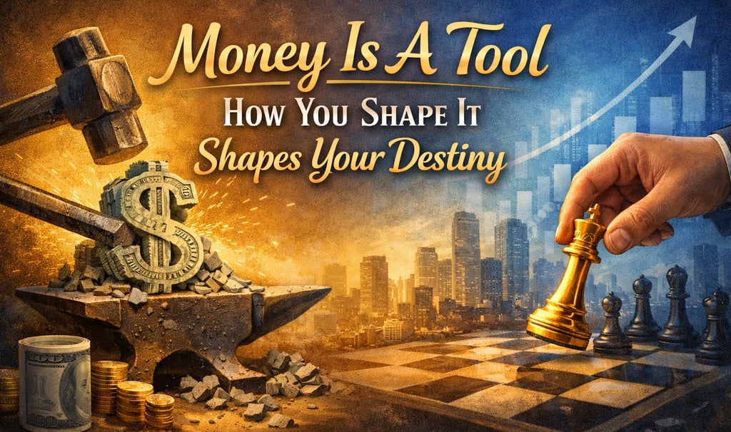 Quote: Money is a tool How you shapes it shapes your destiny