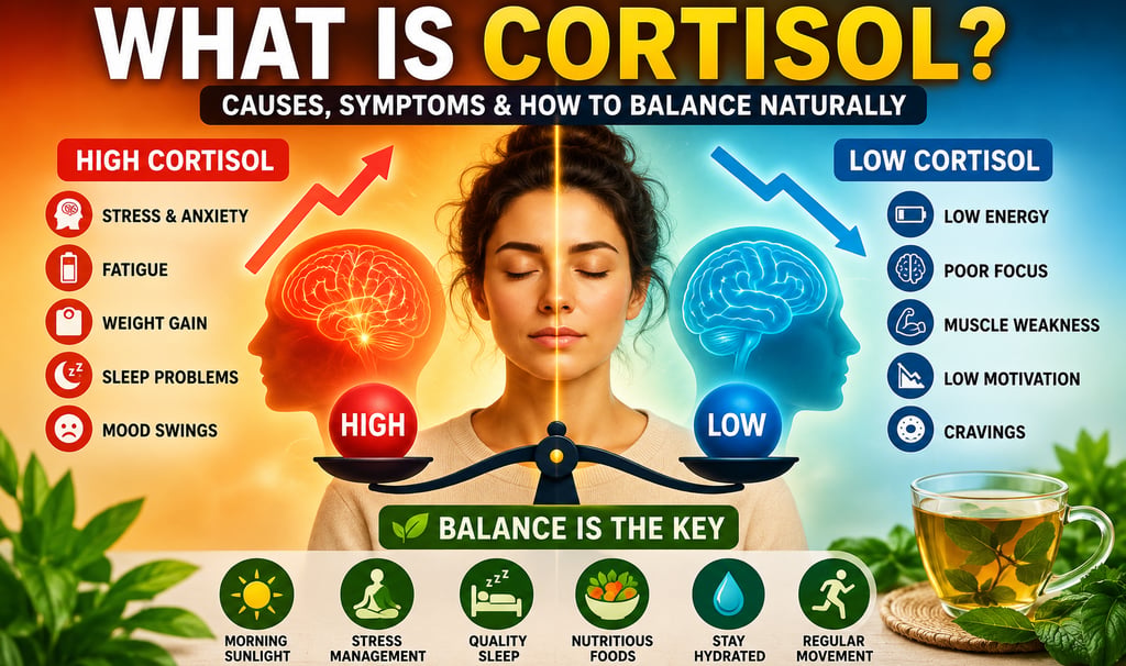 What is cortisol