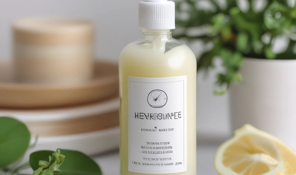 Two jars of deep conditioner stacked on each other.