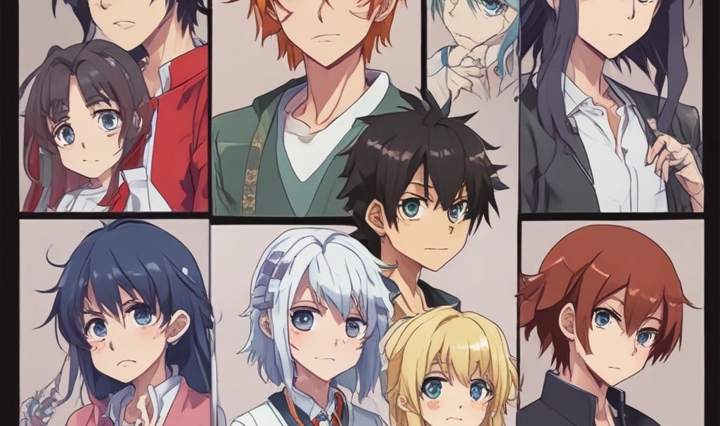 A purple and blue logo on a black background