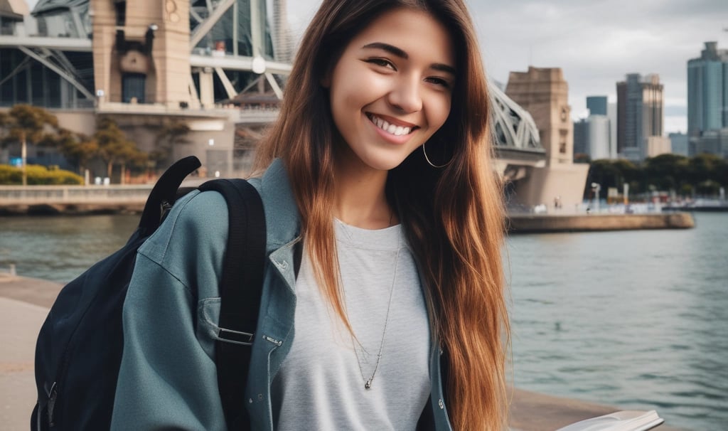 A train station with a sign for the australian institution of management