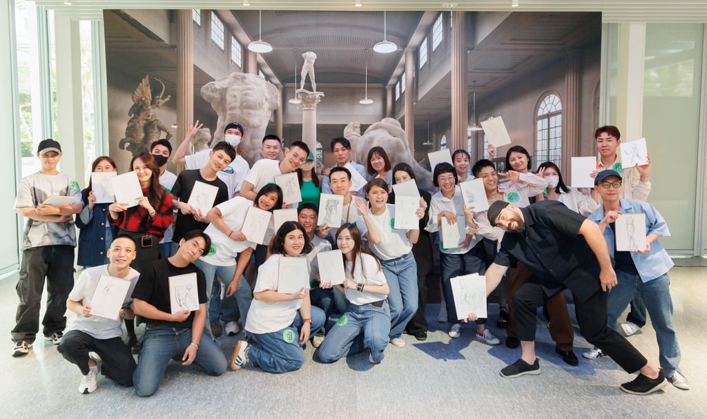 Evgeny Bondarenko workshop at Fubon Art Museum