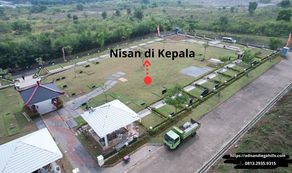 San Diego Hills Memorial Park Ruby Mansion Nuansa Chinese Tipe Single Burial Nisan Di Kepala 