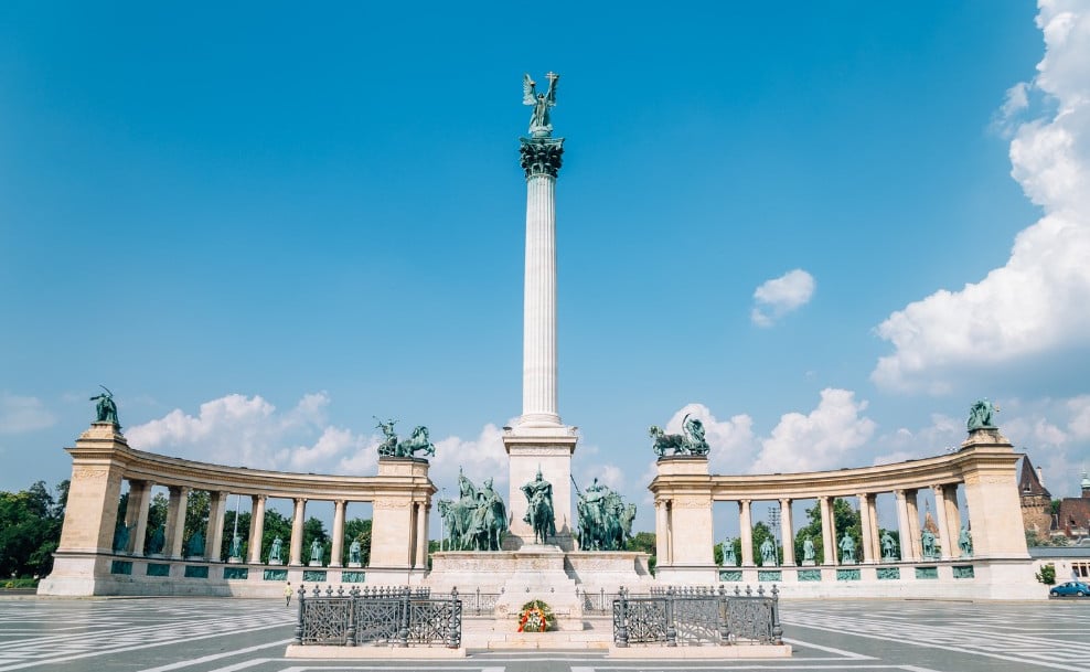 Heroes' Square and City Park (Városliget), Budapest
