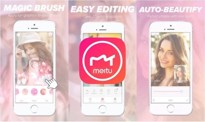 Chỉnh sửa ảnh nghệ thuật và làm đẹp chân dung với ứng dụng Meitu
