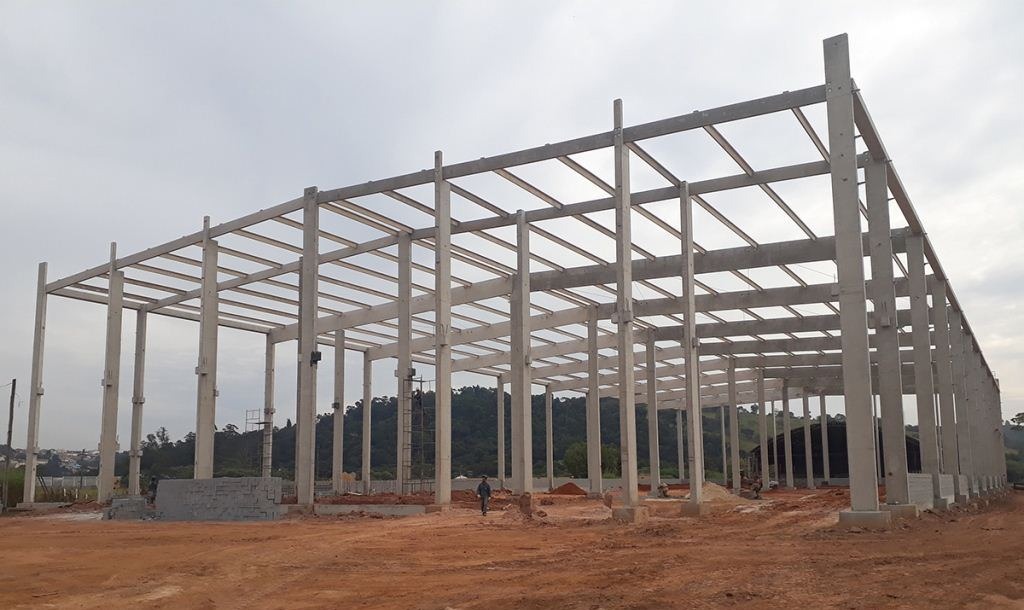 Barracão pre moldado