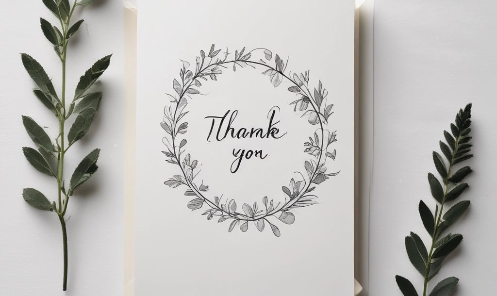 A close-up of a handmade card featuring delicate floral stamps and soft pastel inks on textured cardstock.