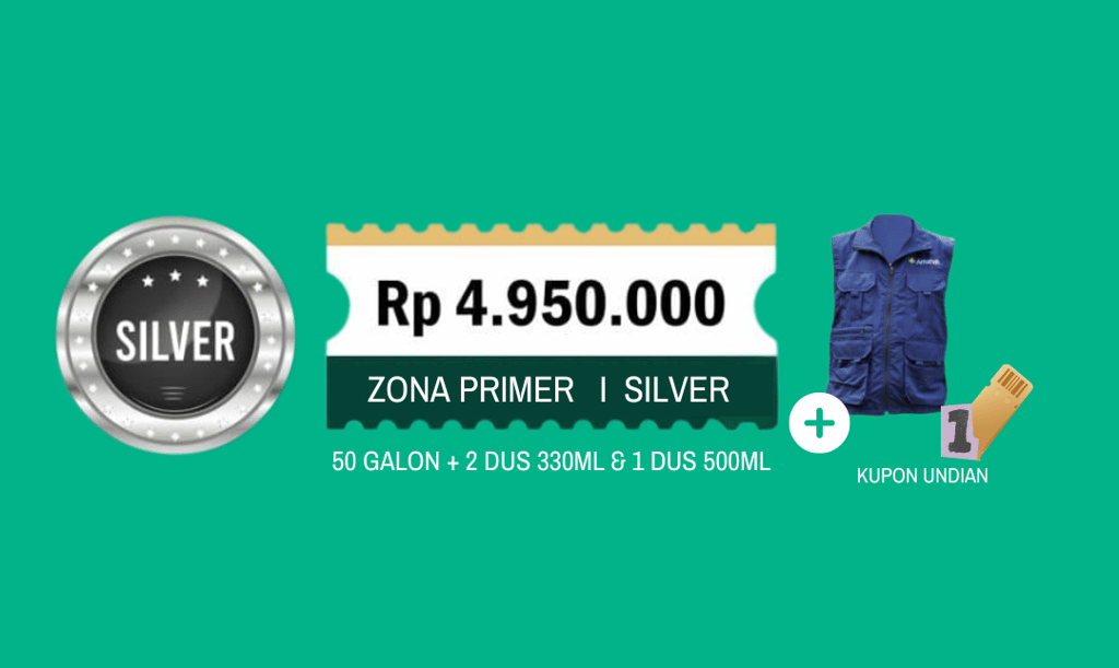 paket silver dasawarsa air amanah