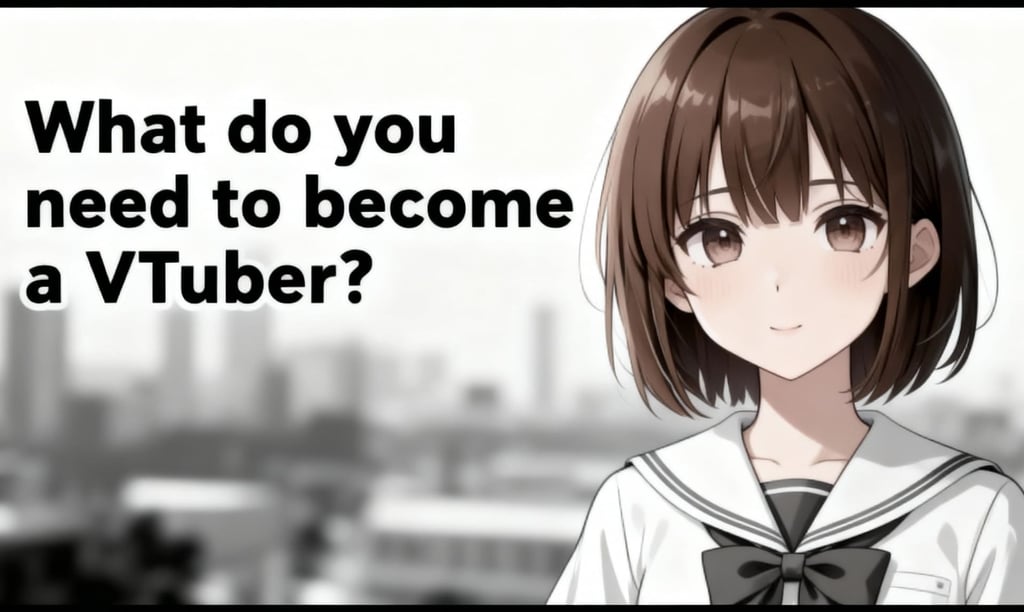 what do you need to become a vtuber