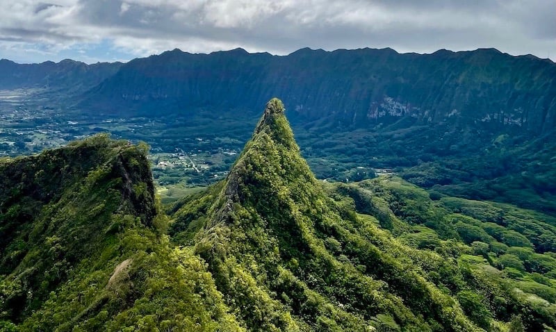 Three Peaks Hike Olomana Trail Hawai'i