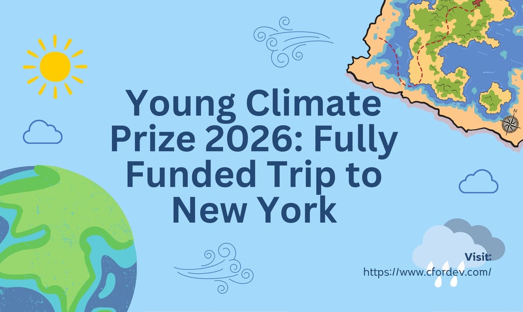 Young Climate Prize 2026
