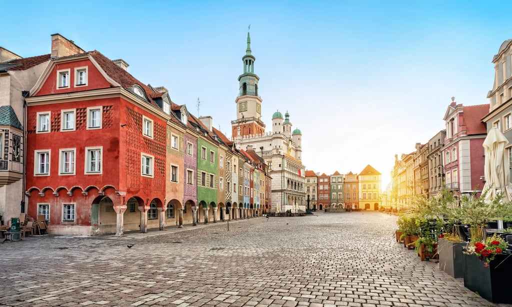 Posen Poznan Altstadt Sightseeing