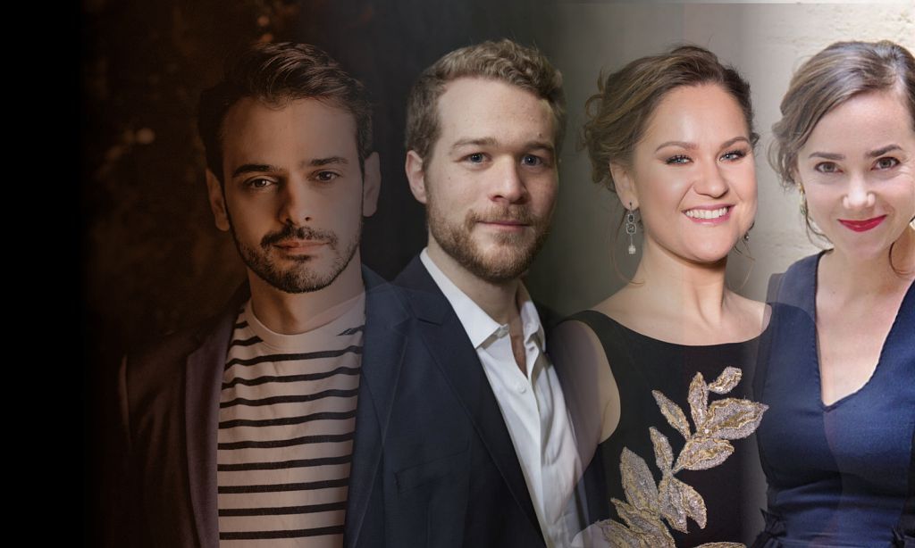 Photo des membres du quatuor