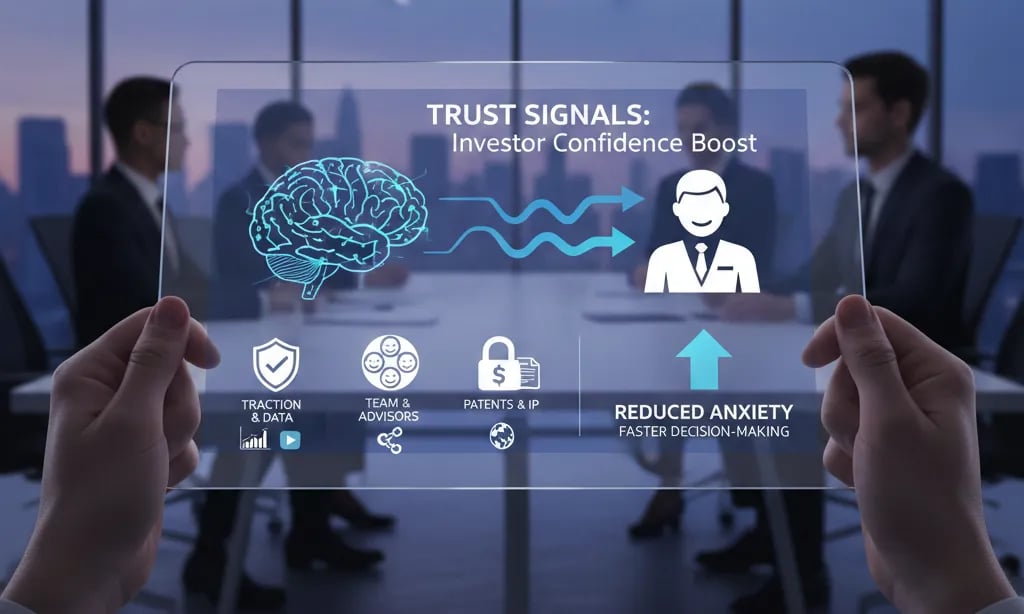 How Trust Signals in a Deck Reduce Investor Anxiety