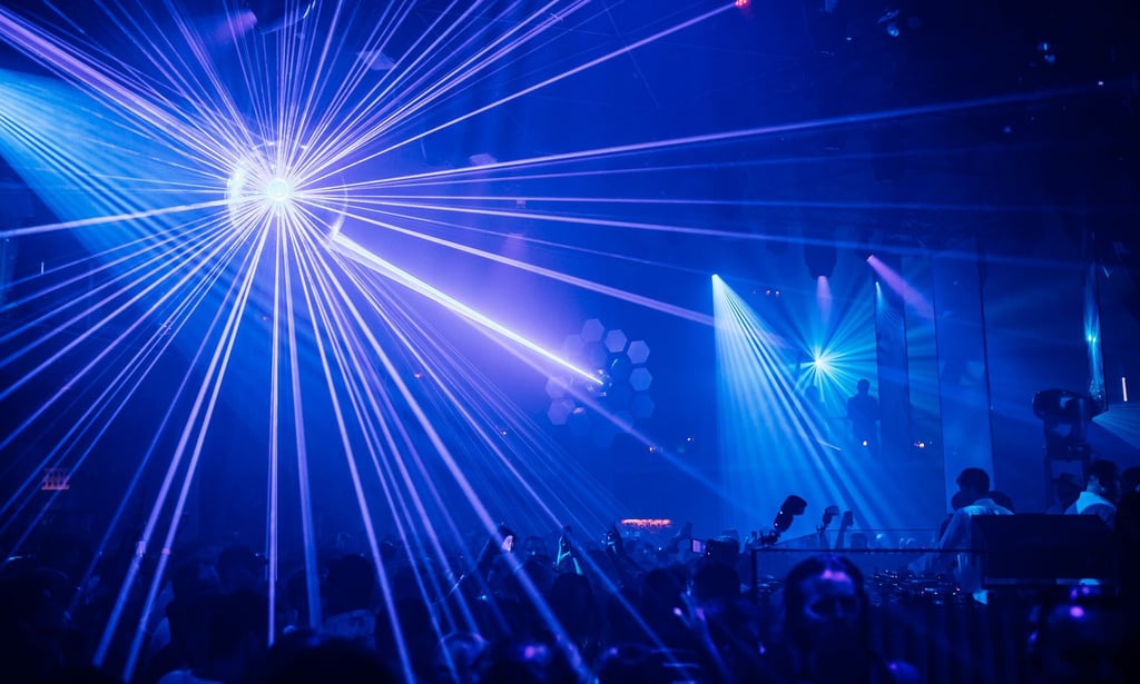 Paradox Lasers laser light show and laser hire in Ibiza, Spain for Transmoderna at Pacha
