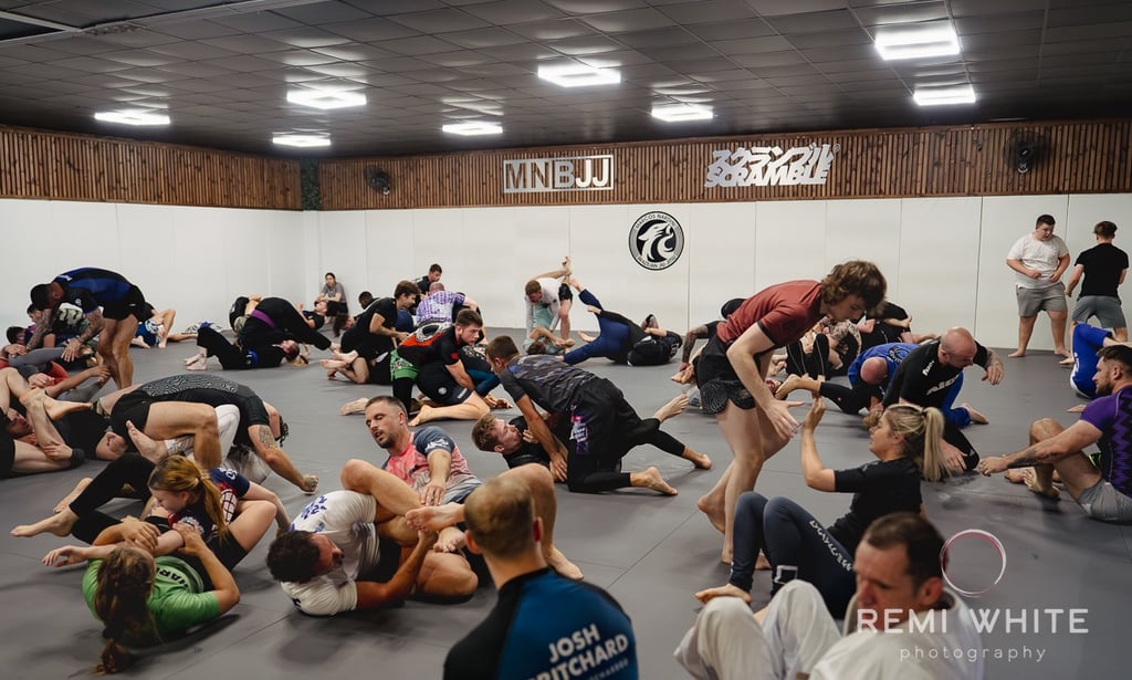 Remi White Photography Scramble Solid Ground Charity Open Mat