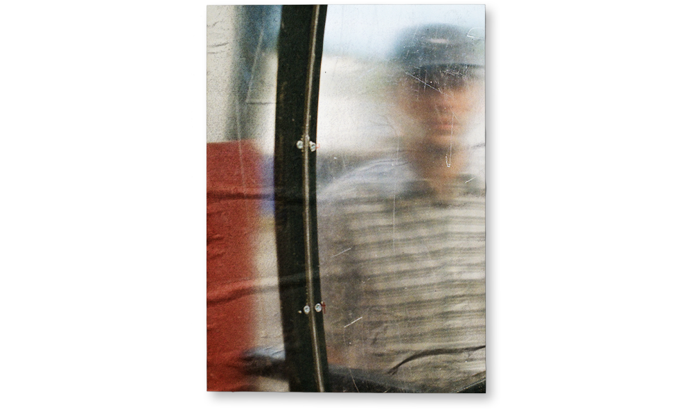 Abstract portrait of artist Roberto Cuellar for the "Leave your mark" project