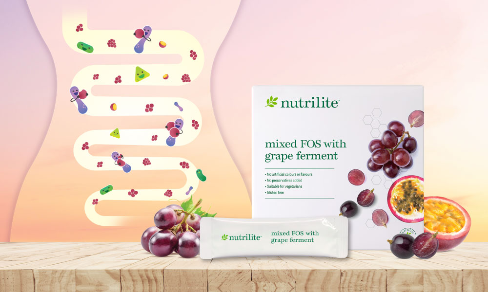 mixed FOS with Grape Ferment