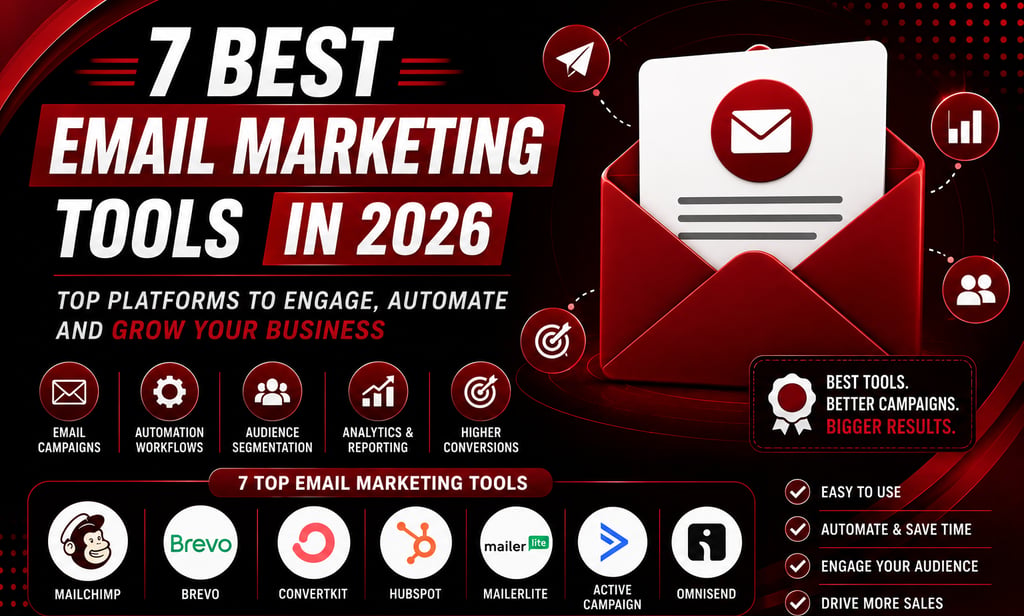 7 Best Email Marketing Tools in 2026