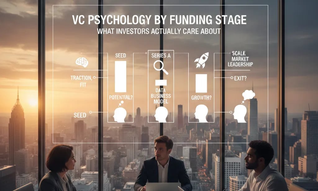 VC Psychology by Funding Stage: What Investors Actually Care About