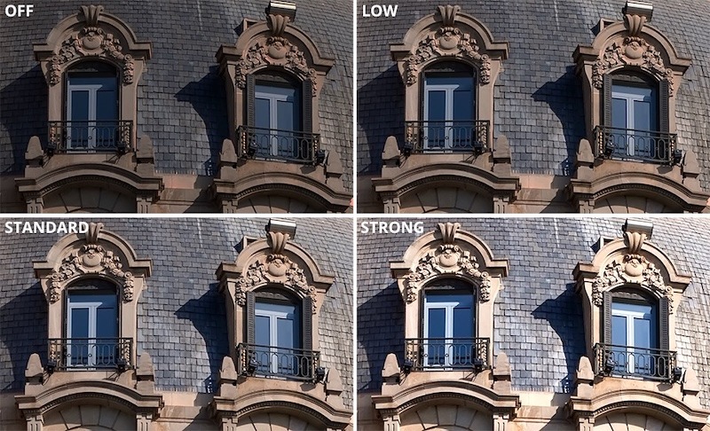 Sự khác biệt giữa các chế độ Auto Lighting Optimizer