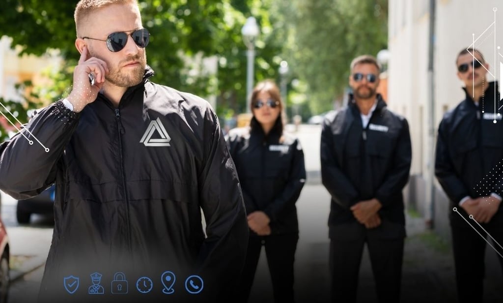 Supervisor de seguridad coordinando procedimientos y comunicación operativa en una empresa