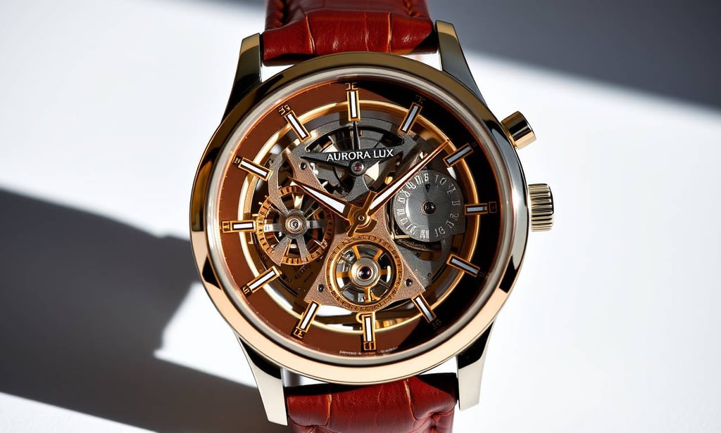 jam tangan transparan