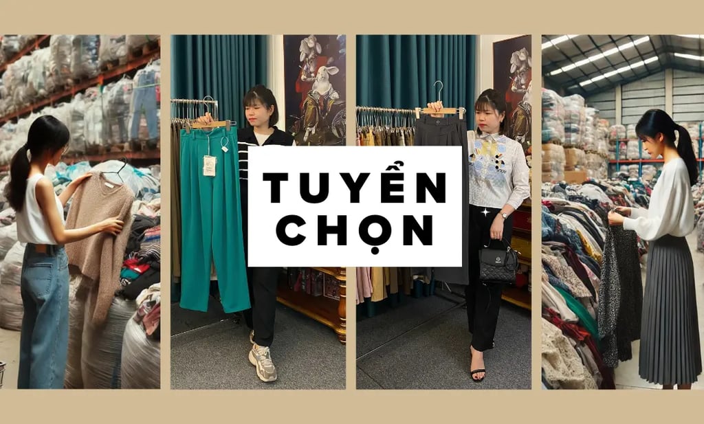 quan ao secondhand tuyen chon