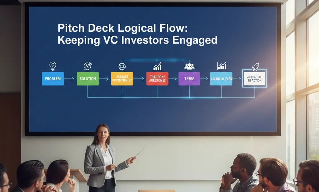 Pitch Deck Logical Flow: Keeping VC Investors Engaged