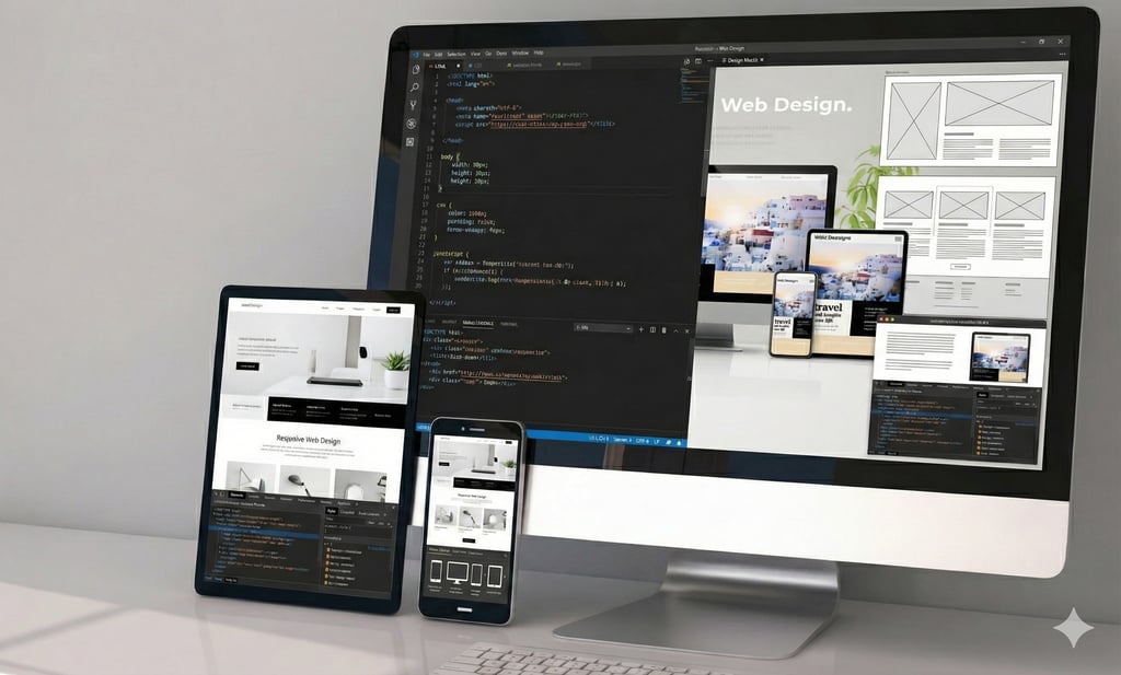 We build modern web pages based on your customer needs