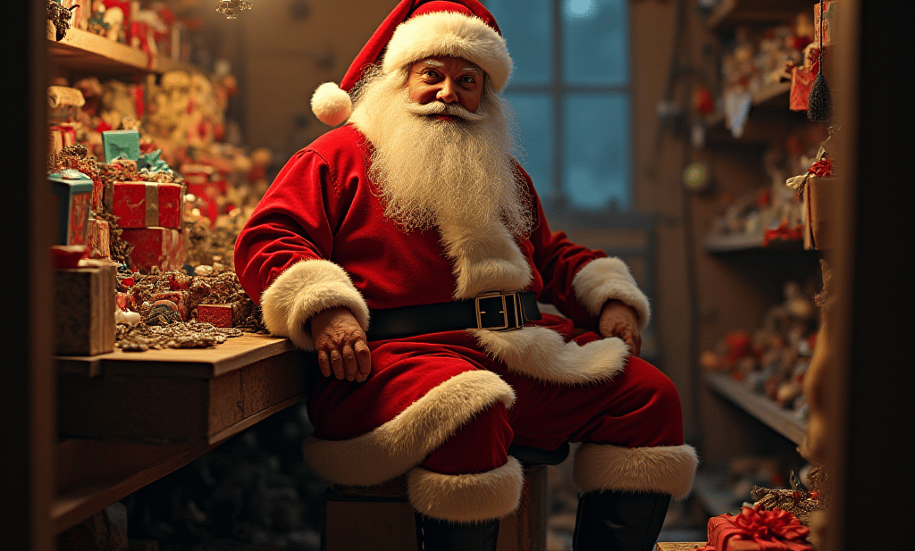 joulupukki pajassaan