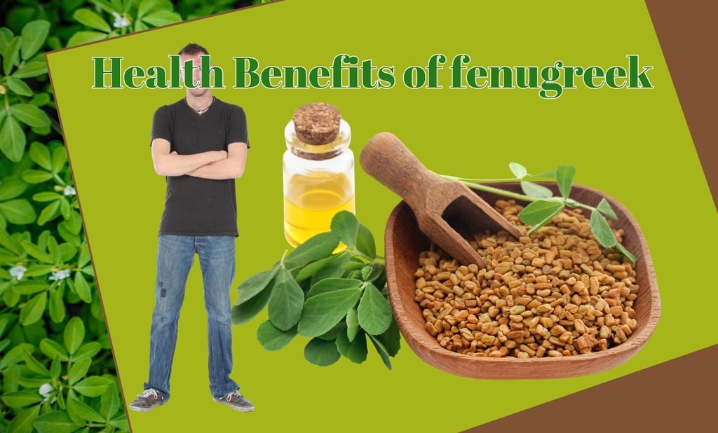 a man standing in front of a bowl of  Fenugreek