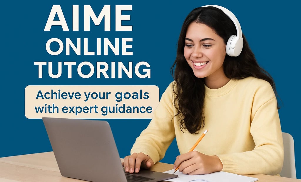 AIME online tutoring,