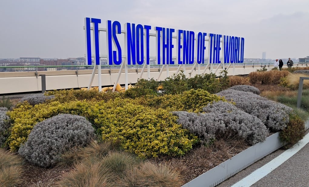 Installation on the roof the former Lingotto FIAT plant