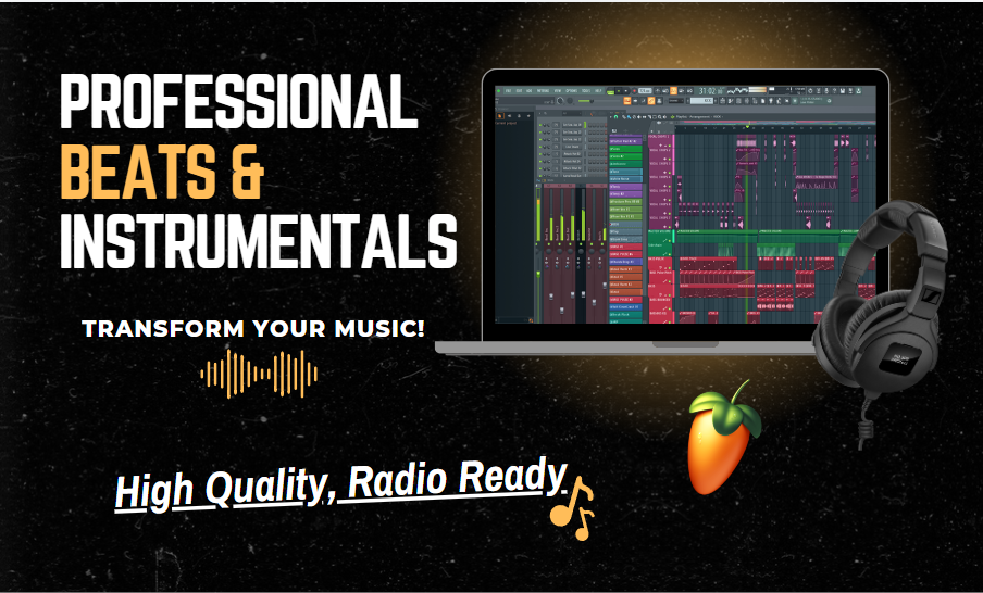 Tailor-made beats, instrumentals and background music that will enhance any project